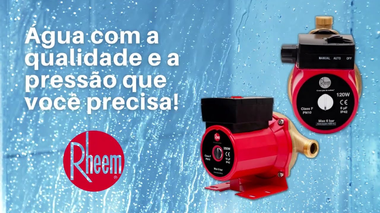 Bombas Pressurizadoras Rheem