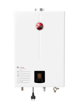 Aquecedor 26 litros tubulações